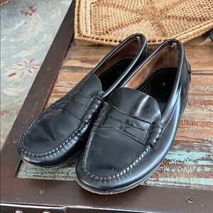 Sebago Hand Sewn VINTAGE Men's Black Penny Loafer Size 8 Made in USA